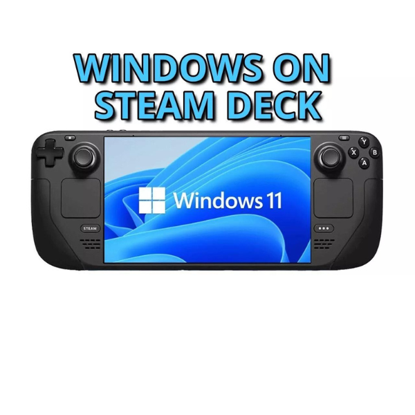 Micro SD Card for Steam Deck (LCD/OLED) with Windows 11