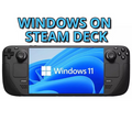 Micro SD Card for Steam Deck (LCD/OLED) with Windows 11